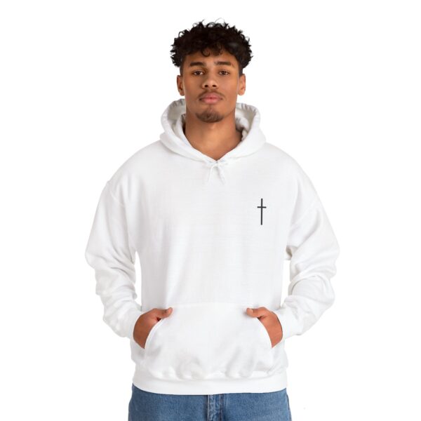 Ask me about Jesus! Unisex Heavy Blend™ Hooded Sweatshirt