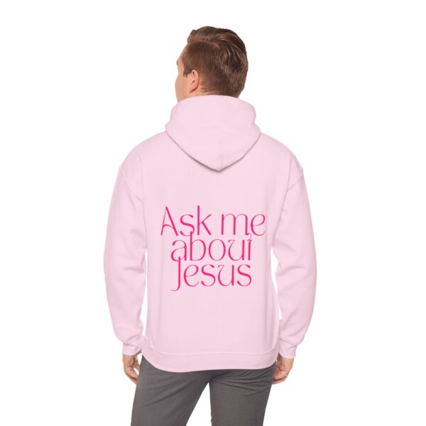 Ask me about Jesus! Unisex Heavy Blend™ Hooded Sweatshirt - Image 19