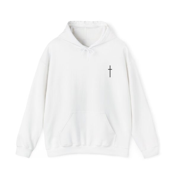 Ask me about Jesus! Unisex Heavy Blend™ Hooded Sweatshirt - Image 2